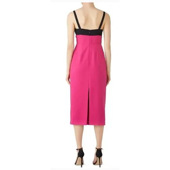 Jill Jill Stuart Begonia Colorblock Two Tone Sheath Dress Size 2 - Picture 4 of 8